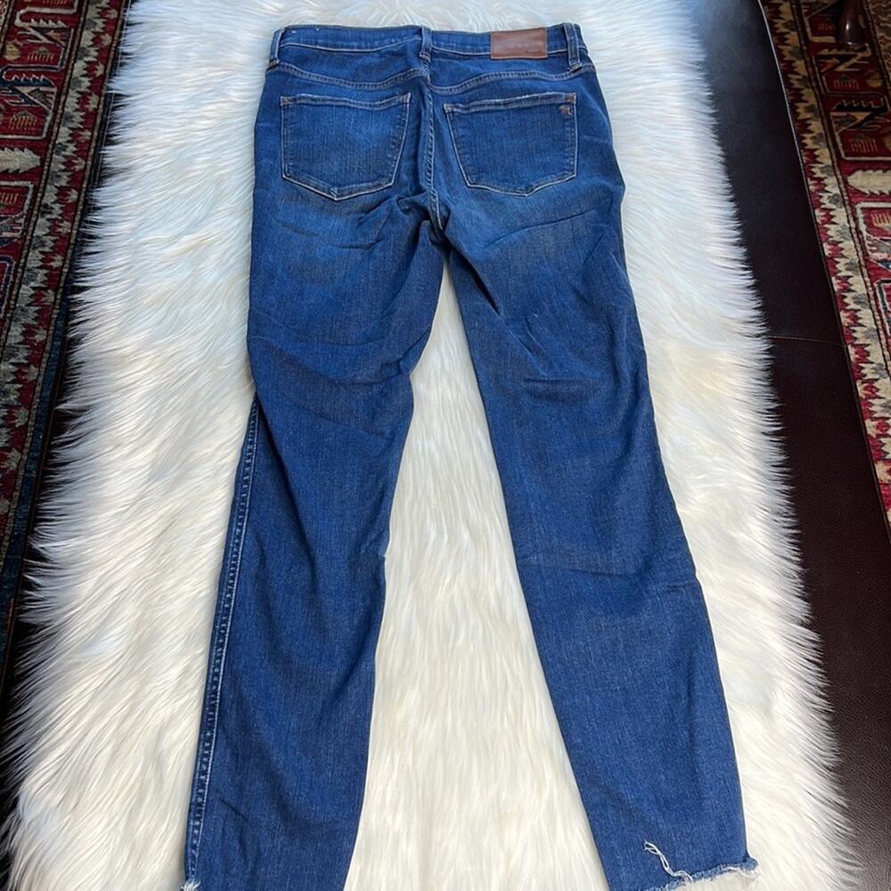 Madewell 10” Inch High Rise Exposed Button Skinny Jeans - Picture 7 of 8